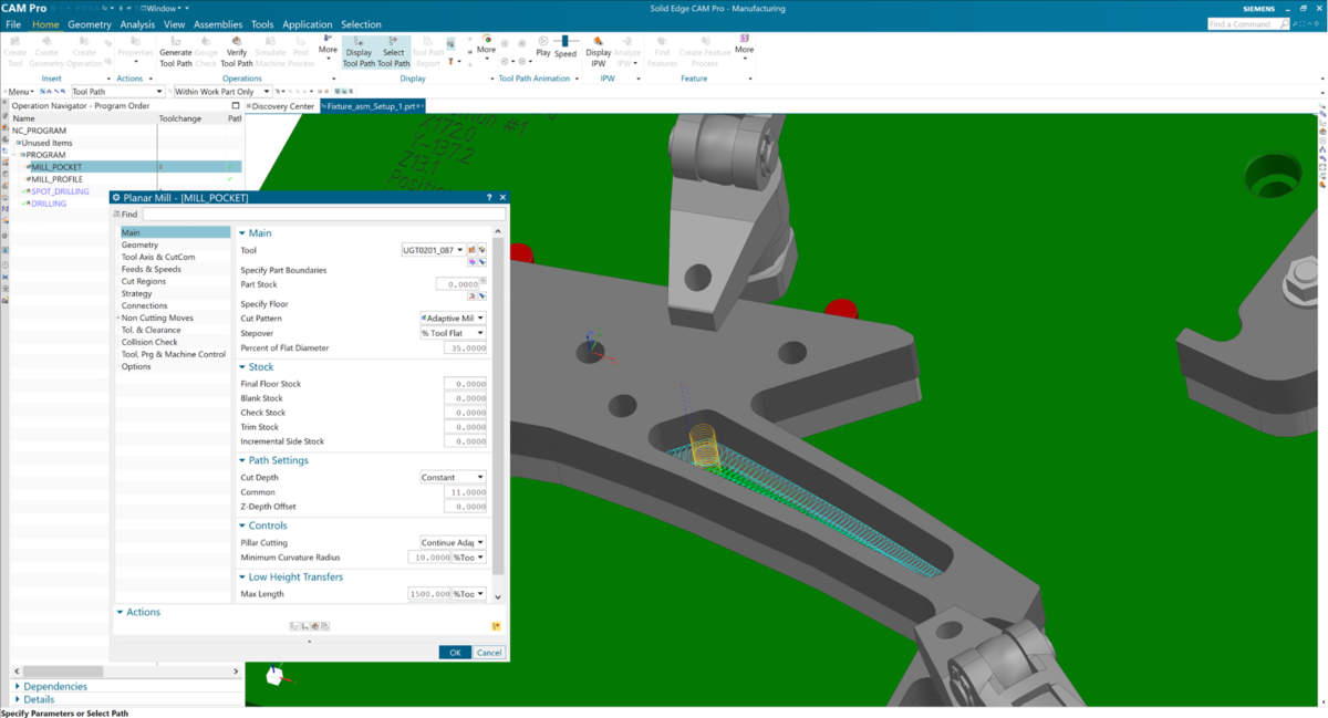 Solid Edge CAM - Nextage